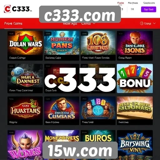 Análise do portfólio de jogos em c333.com
