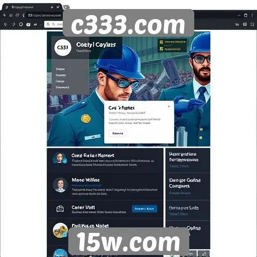 Novos recursos de interação no site c333.com