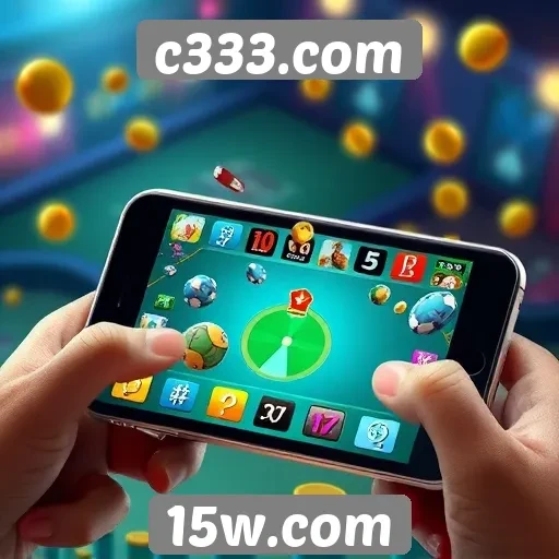 Jogos móveis são prioridade no site c333.com